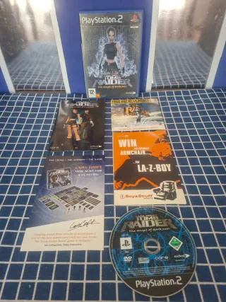 PS2 TOMB RAIDER ANGEL OF DARKNESS ORIGINAL COMPLET