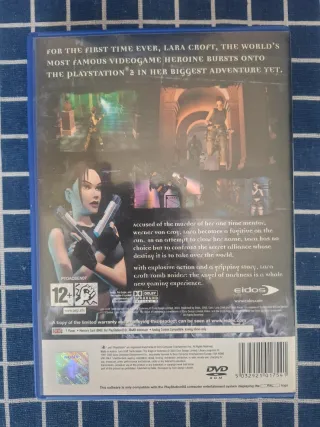 PS2 TOMB RAIDER ANGEL OF DARKNESS ORIGINAL COMPLET