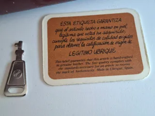 Joyero Cuero Ubrique Marrón y Dorado