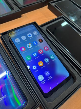Samsung Galaxy A21S Negro Multicolor
