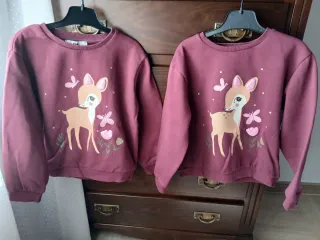 2 sudaderas talla 7