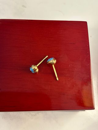 Pendientes oro Corazón