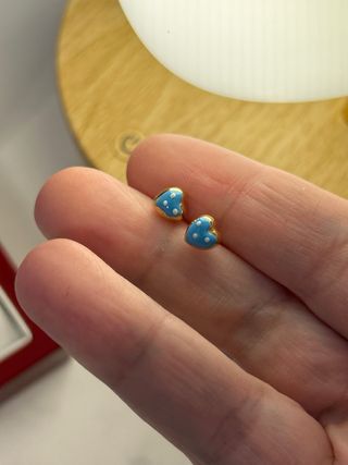 Pendientes oro Corazón