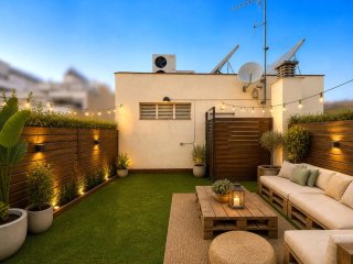 Piso luminoso con terraza en Gorg