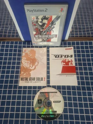 PS2 METAL GEAR SOLID 2 SONS OF LIBERTY ORIGINAL