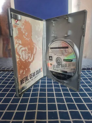 PS2 METAL GEAR SOLID 2 SONS OF LIBERTY ORIGINAL