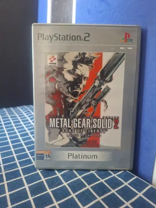 PS2 METAL GEAR SOLID 2 SONS OF LIBERTY ORIGINAL