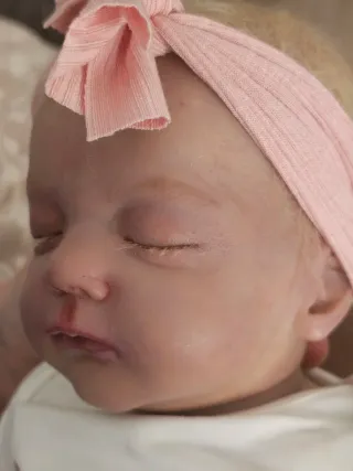 Bebé Reborn realista, kit Alessia