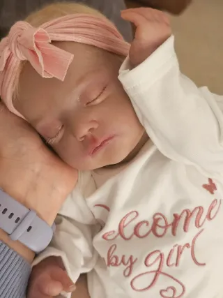 Bebé Reborn realista, kit Alessia