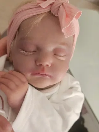 Bebé Reborn realista, kit Alessia