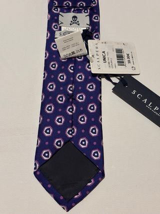 Corbata Scalpers azul y morada