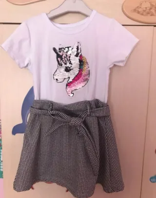 Lote 2 vestidos niña