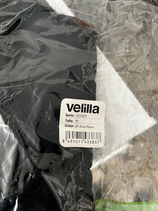 Chaleco de trabajo Velilla Talla M Azul marino