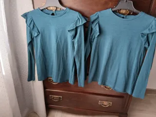 2 Camisetas Manga Larga Talla 6