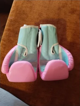 Guantes de Kick Boxing Custom Fighter Rosa