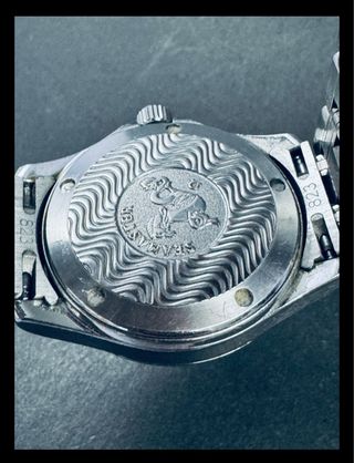 Omega Seamaster 1998 Negro/Plata
