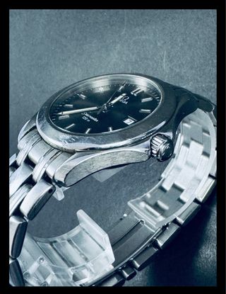Omega Seamaster 1998 Negro/Plata