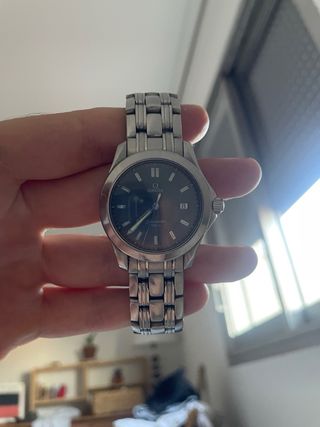 Omega Seamaster 1998 Negro/Plata