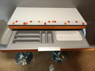 Mesa de cocina pared extraíble