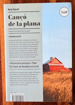 Cançó de la plana