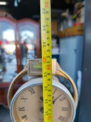 Reloj Art Nouveau Figuras funcionando