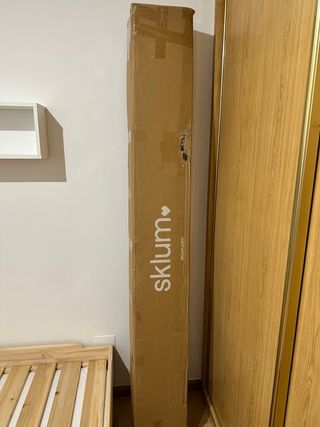 2 Camas 90cm Sklum. Apilables Madera natural