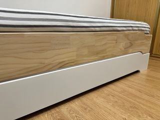 2 Camas 90cm Sklum. Apilables Madera natural