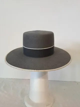 Sombrero Cordobés Negro/Gris