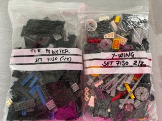 Lego Star Wars Set 7150 TIE Fighter y Y-Wing