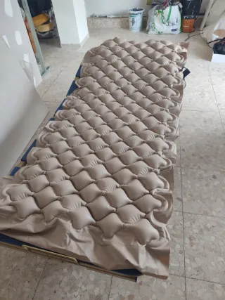 Cama Articulada+Colchón Antiescara