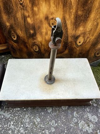 Antiguas balanzas de precisión