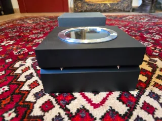 Caja Hublot Negra y Plateada