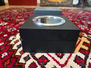 Caja Hublot Negra y Plateada