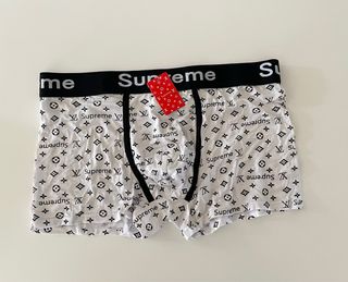 Boxer tipo Supreme x Louis Vuitton nuovi