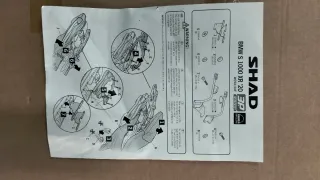 Soporte Maletas SHAD 3P BMW S1000XR K69