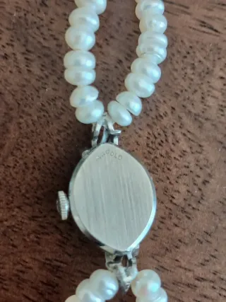 Relógio Tissot Vintage Ouro Branco 14K Diamante