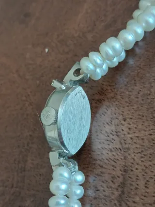 Relógio Tissot Vintage Ouro Branco 14K Diamante