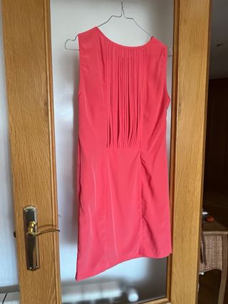 Vestido Zara Rosa Talla XS