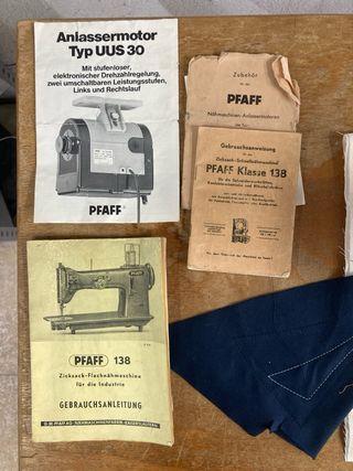 Pfaff 138 Máquina de coser industrial