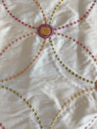 Retal seda Gastón y Daniela bordado 51x58