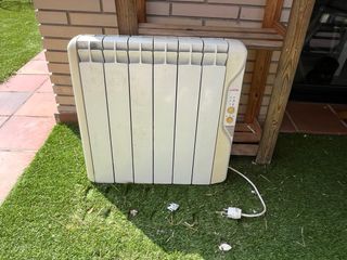 Radiadores eléctricos blancos