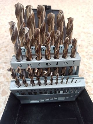 Estuche de brocas para taladro
