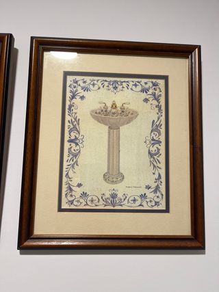 Coppia di fogli decorativi