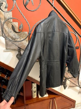 Giacca in vera pelle morbida di qualità vintage