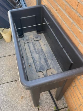 Jardinera Macetero Negro Jardín Terraza