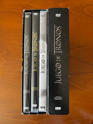 Juego de Tronos DVD Temporadas 1-4