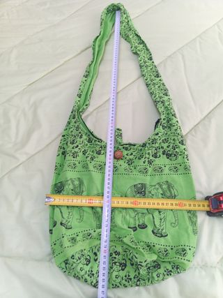 Bolso hobo hippie India elefantes