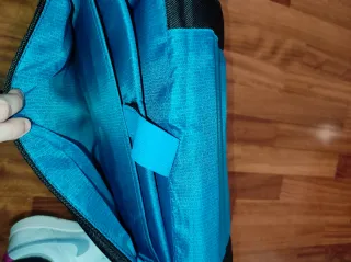 Borsa lavoro tracolla nera Benetton unisex