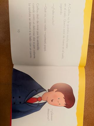Caillou Viaja en Avión - Libro Infantil
