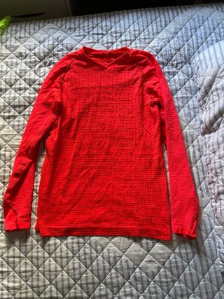 Abbigliamento termico sportivo rosso